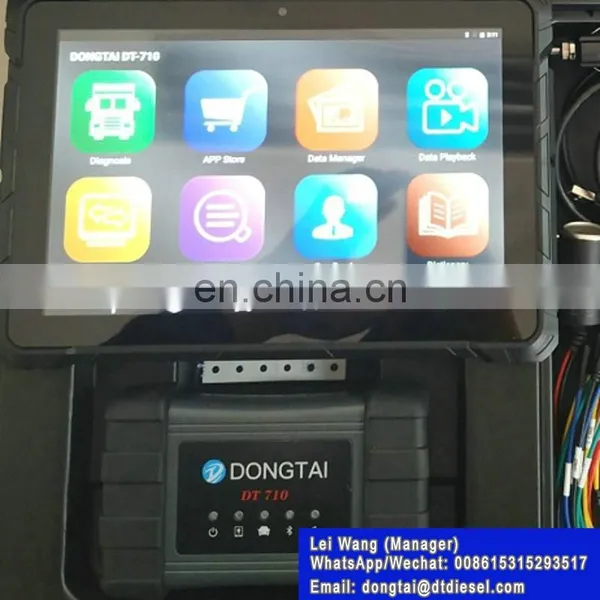 Diagnostic Scanner 12v 24v for All Diesel Car DT710 photo-4