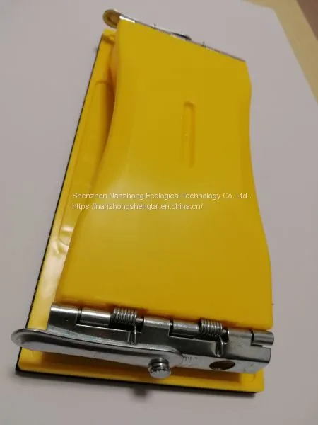 Hand Push High Quality Sandpaper Holder （yellow） photo-2