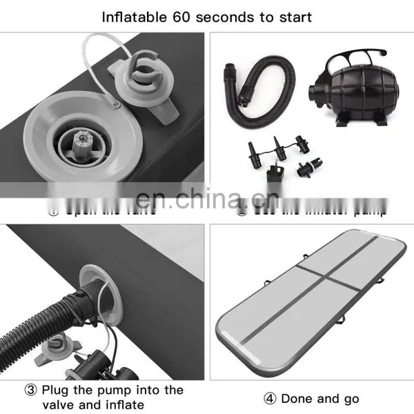 8m x 1m x 20cm Airtrack Inflatable Gymnastics Tumbling Equipment Air Tumble Track Mats For Sale photo-5