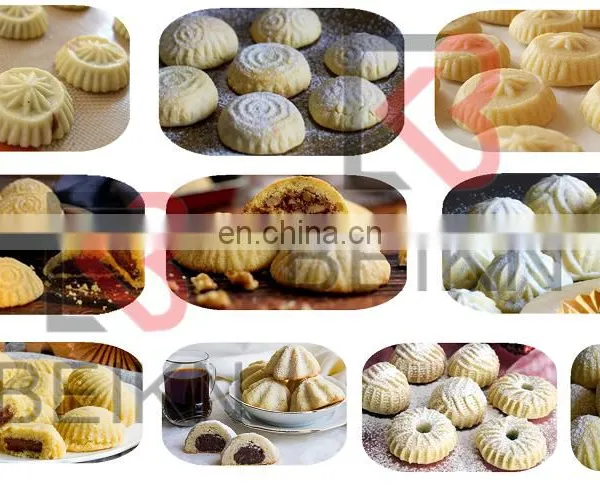 Stainless Steel 304 Small Produce Line For Maamoul Making And Encrusting Machine photo-6