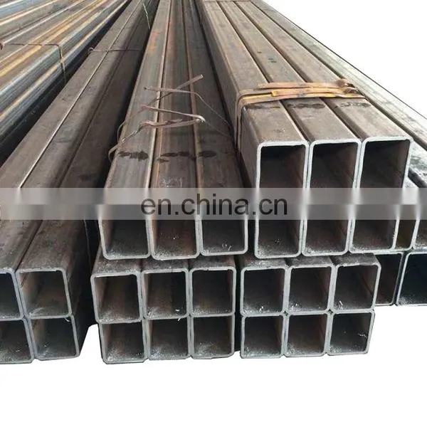 Construction Structure Square Rectangular Black Steel Pipes ERW Tubes photo-5