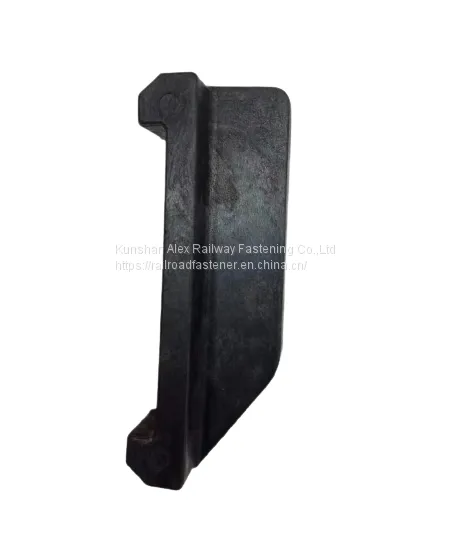 Rail Insulator for Adjusting Rail Gauge and Electrically Insulating Railroad Rails