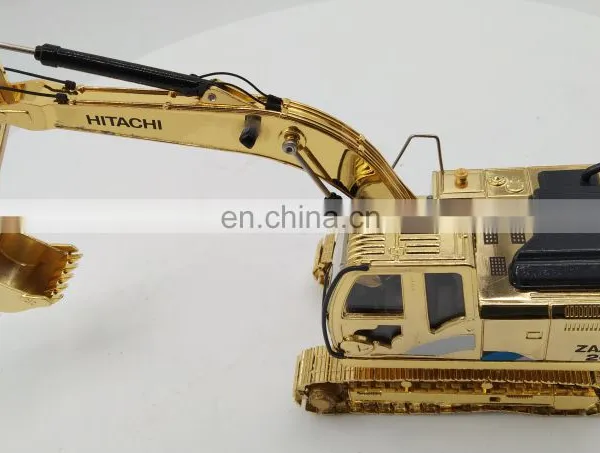 Tungsten Excavator Gold Toy Vehicle Sinker MINI Car MODEL photo-4