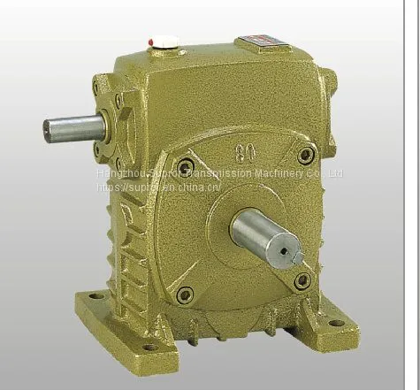 High Quality Worm Series Wp Speed Reducer Gearbox photo-4