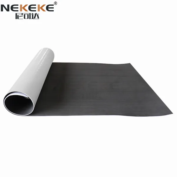 NEKEKE Thickness 6mm Black+White Bottom Boat Yacht Marine Rubber Pattern EVA Deck Foam Sheet photo-3