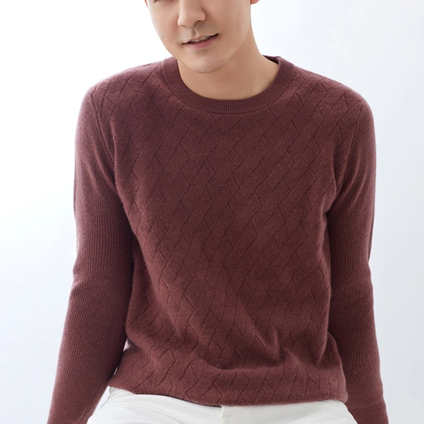 For Keep Warm Pure Cashmere Jumper Grey Cashmere Sweater photo-2