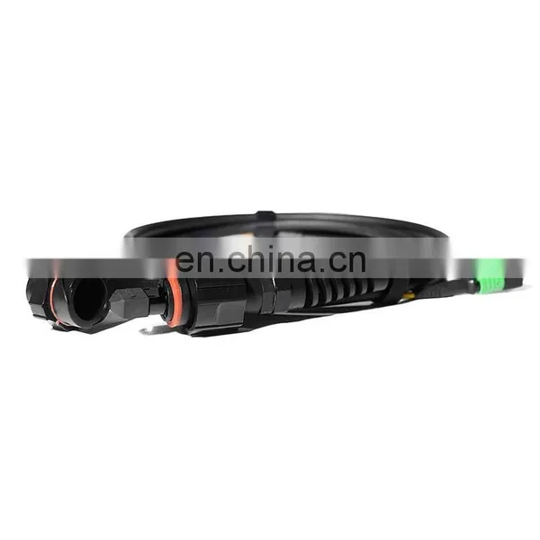 12F 24F Fibers OM3 Om4 Outdoor Waterproof IP67 ODVA MPO to MPO Patch Cord photo-1