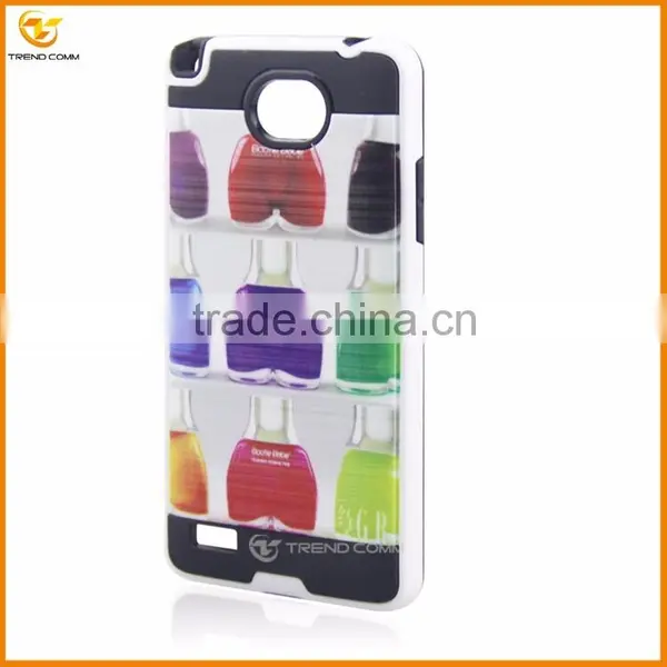 Custom Printed pc Tpu Cover Case for LG Bello 2 photo-3