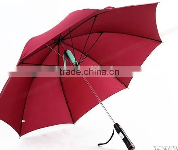 Fan Umbrella With Waterproof Fabric Umbrella For Outdoor Umbrella