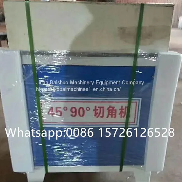 Aluminum Doors Window Single Head Photo Frame Cutting Saw Machine photo-3
