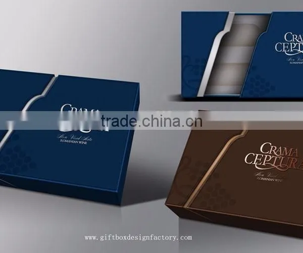 Wholesale Luxury Paper Packaging Wine Gift Box photo-2