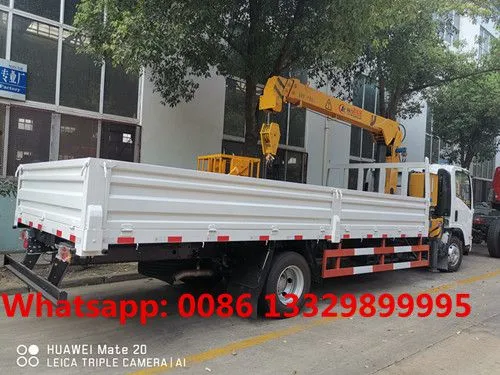 High Quality and Best Price ISUZU JAPAN 700P 4*2 LHD 5T Cargo Truck With Crane for Sale photo-3
