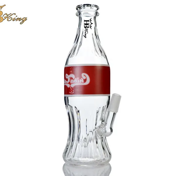 KQ68 9inch Juice Bottle Glass Bong Juice Bottle Glass Bong Smoking Pipe photo-2