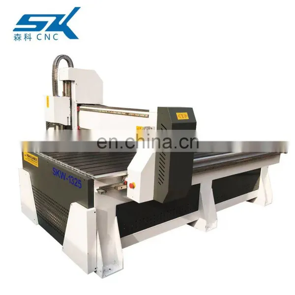 SENKE Hot Sale 1325 3 Axis CNC Router Wood Furniture Working Machinery T-Slot Table photo-4
