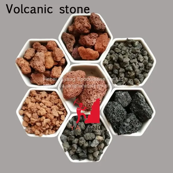 Volcanic Stone (Volcanic Rock or Pumice) Gardening Paving Volcanic Rock Stone