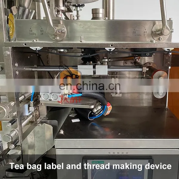 In Stock Inner and Outer Tea Bag With String and Label Packaging Machine Price photo-5