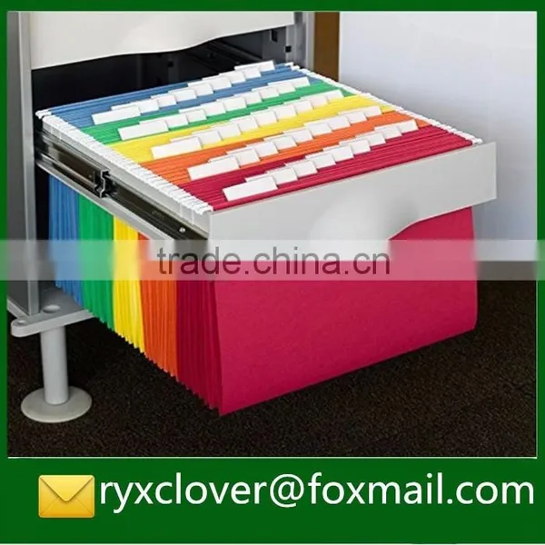 A4 Size Decorative Hanging Kraft Paper Cardboard File Folder photo-3