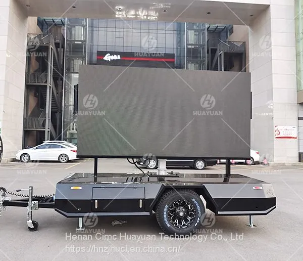 P5 LED Display Screen Mobile Billboard Trailer for Brand Advertising Release photo-4