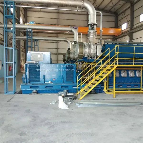 6MW Tyre Oil Plastic Oil Power Plant 3X2MW Generator Sets photo-2