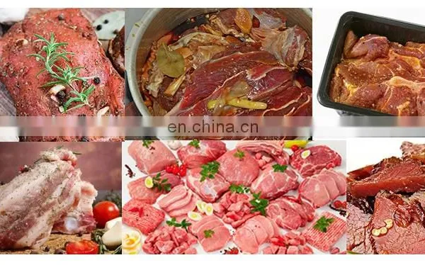 Electric Tumbler Chicken Duck Goose Pork Meat Processing Vacuum Marinating Machine photo-4