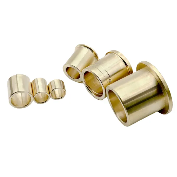 High Quality C86300 C83600 Brass Flanged 80% Copper Customized Bronze Bearing Bushings For Industry Machine