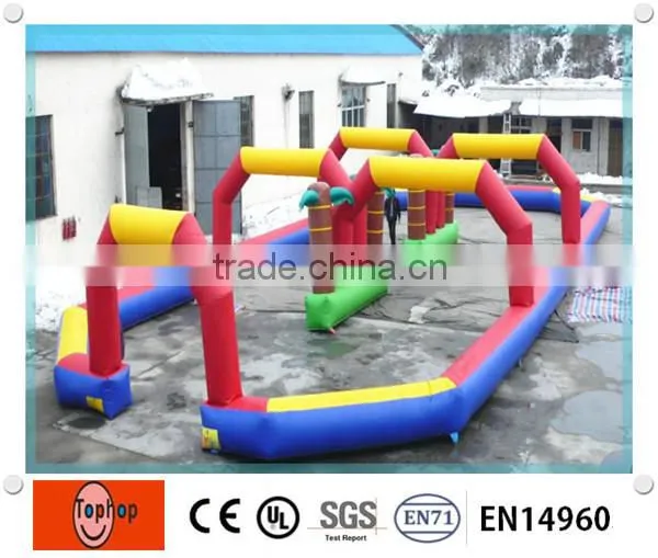 New Arrival Outdoor Inflatable Race Track for Sports Activities photo-2