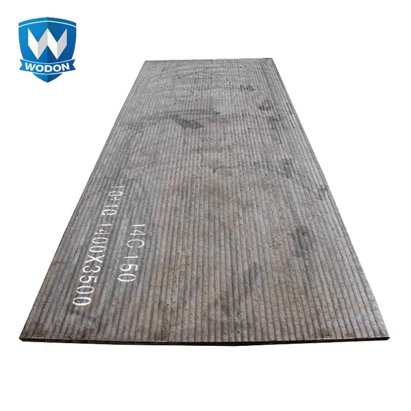 Chromium C-Cr Alloy Hardfaced Wear Plate for Sluice Gates in Cement