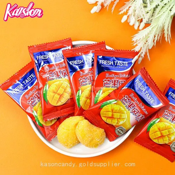HALAL Certification Big Size Mango Flavor Gummy Soft Candy photo-2
