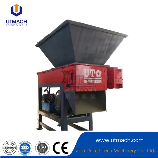 Single Shaft Shredding Machine Recycling Machine