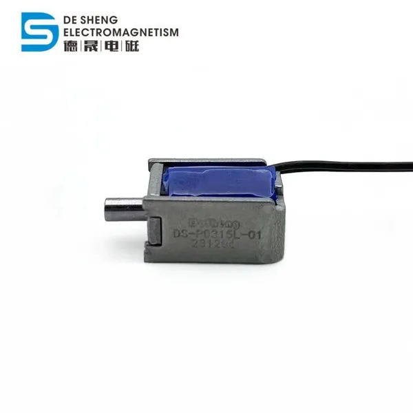 Совместимый с умными устройствами электромагнитный соленоид Mini Size 0315 с ходом 3 мм, работающий от 3 В, 5 В, 6 В DC