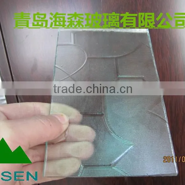 Pressed Glass Pattern 1830*1220mm or 1830*1300mm 1500*2000mm photo-2
