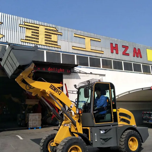 HZM912 ZL12 Wheel Loader Front Wheel Loader Diesel Wheeled Loader photo-4