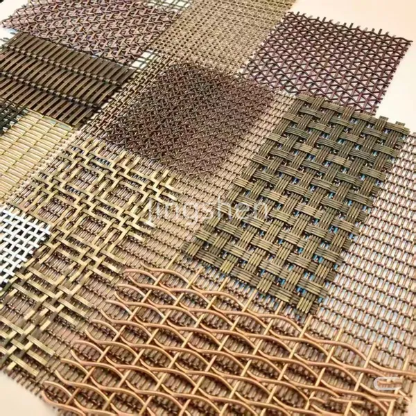 Flat Square Mesh Stainless Steel Decorative Mesh