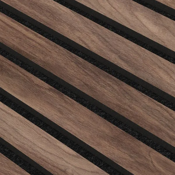Wooden Slat Sound Absorption Wall Panels MDF Density Customized Fluted Flexible Material Eco-Friendly Home Decor photo-1