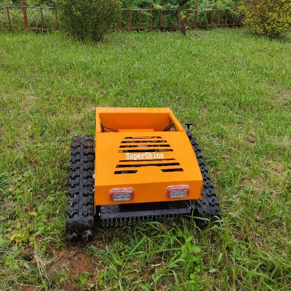 Industrial Zero Turn Remote Mower Gasoline Single Cylinder Lawn Cutting 550mm photo-3