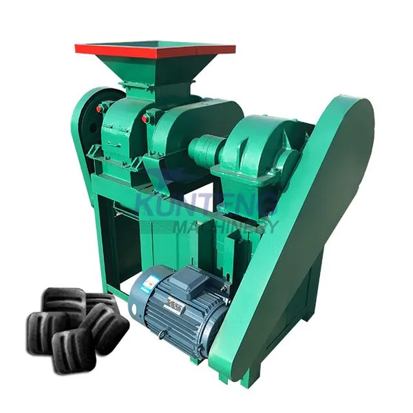 Tailings metal powder ball pressing machin pillow shaped charcoal making machine EPC
