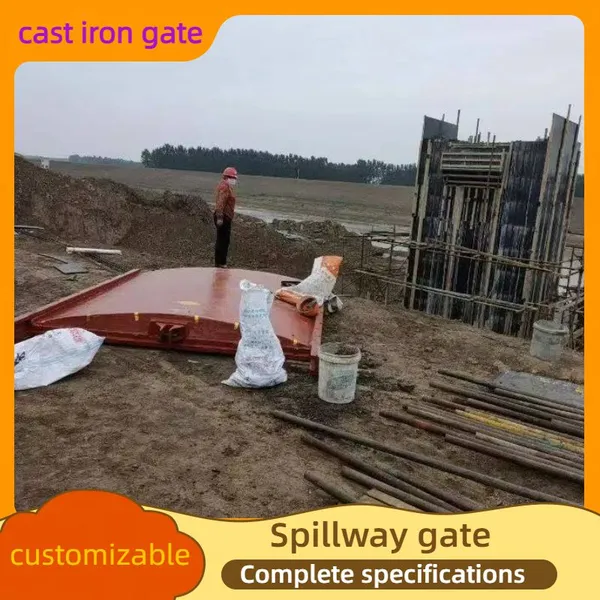 Integrated Machine Cast Iron Gate Stable Flow Control Sluice Gate for Rural Farm Irrigation Canal System photo-2