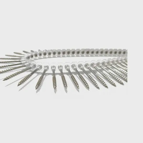 Professional Grade Coarse Thread Auto-feed Screws, Yellow Zinc Coated, Plastic Strip, 25mm/35mm/40mm, for Drywall Installation photo-5