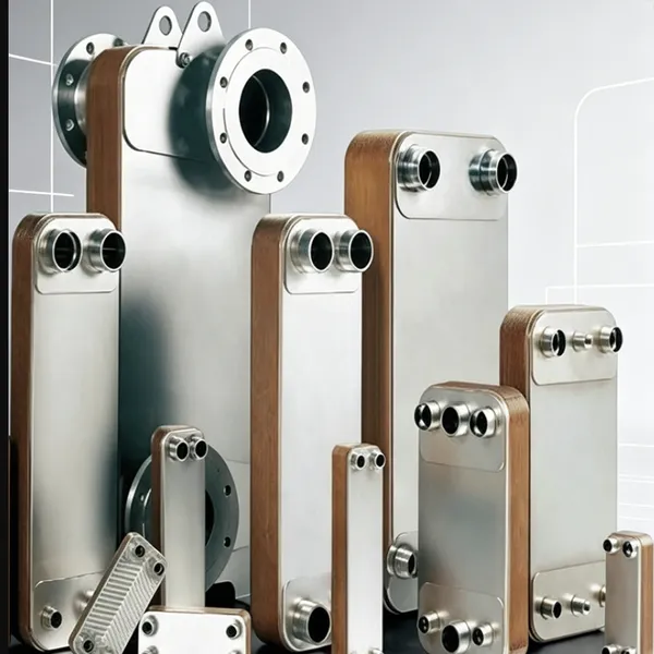 Compact Stainless Steel Oil Cooler, Plate Type, 100mm x 200mm x 50mm, 15 Bar Max Pressure photo-3