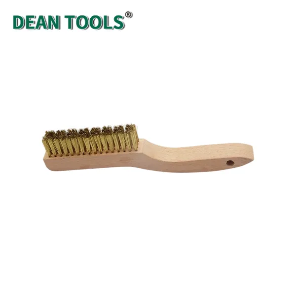 Non-Sparking Bent Handle Brush Shoe Handle Spark-Free Surface Cleaning for Hazardous Industrial Environments photo-3