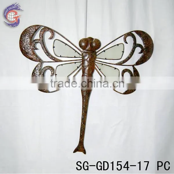 Metal Dragonfly Wall Hanging Decorations photo-2