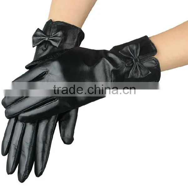 Fashion Leather Gloves and Skin Tight Driving Gloves Leather Gloves