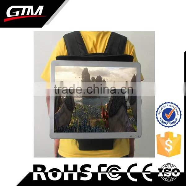 3G/4G Backpack Advertising Player Backpack LCD Display Android TV Box Backpack Advertising Player Backpack
