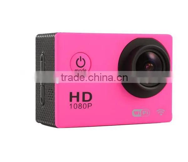 Full hd 1080p Wifi Sport Video Action Camera With 12.0MP Pixel Video DVR photo-4