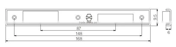 Lock Body Gusset Plate KB-02 photo-2