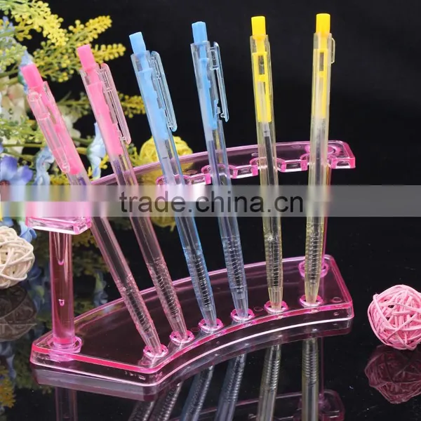 A68 ANPHY 6 Pcs Ball Pen Rack Plastic PS Pen Shelf Display Holder photo-5