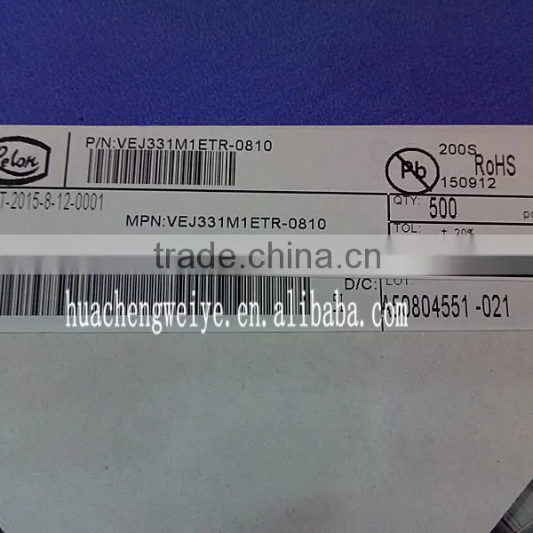 SMD Aluminum Electrolytic Capacitors 330UF 25 V 8.0*10.0 photo-2