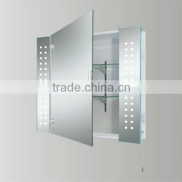 Illuminated Feature LED Lighted Mirror Cabinet With Defogger photo-2