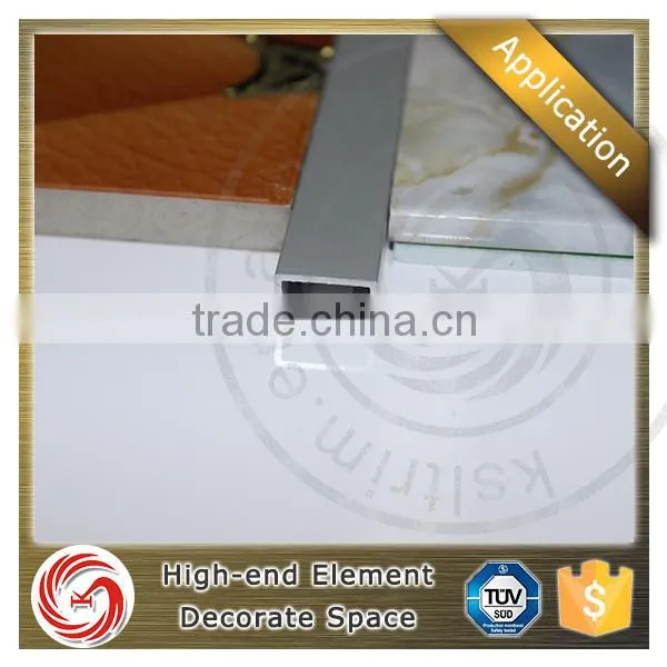 Ceramic Wall Tiles 6063 Aluminium Listello Boarder Trim photo-5