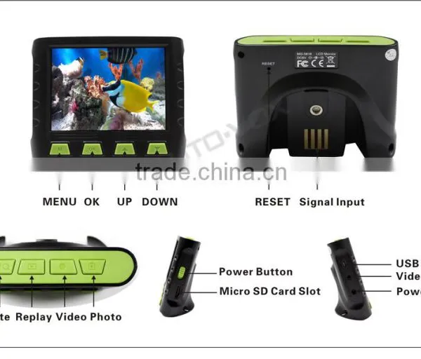 3.5" Monitor 5.5mm Well Inspection Camera With 1m Cable photo-3